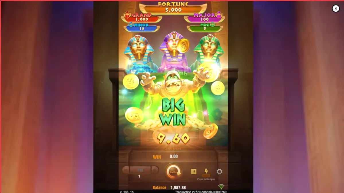 Tampilan visual slot 3 Tomb Keepers dengan tema Mesir Kuno